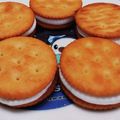 うめみづきんぐ's cooksnap of when they made リッツサンド！スモア風.