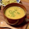 まなポコ's cooksnap of when they made にんじんの豆乳スープ（ポタージュ）.