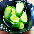 青森在住's cooksnap of when they made ビニール袋で簡単漬物 胡瓜の白だし漬け.
