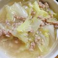 クックUE262X☆'s cooksnap of when they made 白菜と豚ひき肉のトロトロ中華炒め♪.