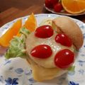 yumelon88's cooksnap of when they made 朝の簡単クラブサンドウィッチ.