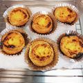 ☆angel's cooksnap of when they made エッグタルト.