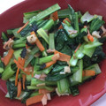 さおりん@料理特訓中's cooksnap of when they made 海苔が美味しい☆ほうれん草の炒め物☆.