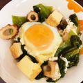 クックBQQUEO☆'s cooksnap of when they made マンバ(高菜)の卵落とし.