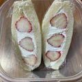 yukimi1225's cooksnap of when they made 超簡単！イチゴのフルーツサンド！萌え断！.