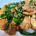arku's cooksnap of when they made 簡単☆鶏肉の青椒肉絲.