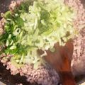 大阪のちゃーちゃん's cooksnap of when they made 即席　豚ミンチ　肉味噌.