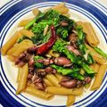 azbjbn's cooksnap of when they made 蛍烏賊と菜の花のスパゲティ♪.