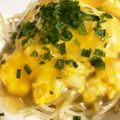 kuririka's cooksnap of when they made 包丁要らず！ もやしとひき肉のあんかけ卵.