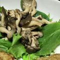 やま⌘'s cooksnap of when they made ほうれん草とひらたけのバター醤油炒め.