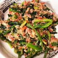 ☆ayami☆26's cooksnap of when they made 【ほうれん草と干しエビのツナ醤油和え】♪.