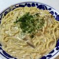 しげその's cooksnap of when they made 簡単☆生クリーム消費＊海苔クリームパスタ.