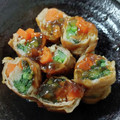 めぐみんキッチン♪'s cooksnap of when they made のらぼう菜の肉巻き♪簡単お弁当.