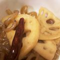☆あさ's cooksnap of when they made おばあちゃんの蓮根の煮付け.