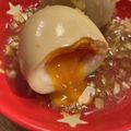 サボテン母ちゃん's cooksnap of when they made 【5分の法則】フライパンで半熟ゆで卵.