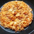 ぐうたら星人☆なおじ's cooksnap of when they made キムチだけのチャーハン.