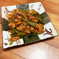 Ktwinkle's cooksnap of when they made 簡単♪豚コマとナスでケチャぽん炒め.