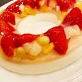 かなっぺかなっぺ's cooksnap of when they made ２層の♪苺ヨーグルトゼリー.