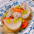 marilin36's cooksnap of when they made 大根と豚肉系色々入りコンソメおでん.