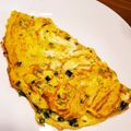 麻's cooksnap of when they made こがし葱の和風オムレツ.