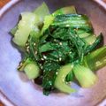 カメ姫☆'s cooksnap of when they made チンゲン菜とえのきのさっぱり梅昆布茶和え.