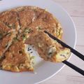 アクセル☆'s cooksnap of when they made お好み焼き♪簡単じゃこチーズオートミール.