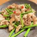★りなんち★'s cooksnap of when they made 豚肉とにんにくの芽の炒め物.