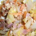 パピヨンさん's cooksnap of when they made 白菜と豆腐の炒め物★.