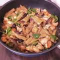 ハチそば粉's cooksnap of when they made 鶏ときのこのみぞれ煮♪揚げなす添え.