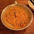りーたんきーくん's cooksnap of when they made チキントマトクリーム♡パスタ.