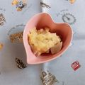 yesmama's cooksnap of when they made 里芋とりんごのまぜまぜ【離乳食初期～】.