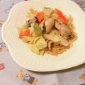 yesmama's cooksnap of when they made 広島牡蠣のあんかけ塩やきそば～～＾＾♪.