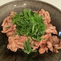 chou*'s cooksnap of when they made これは絶品！豚肉こまの梅肉炒め.