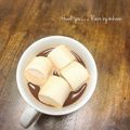 GoGo島みかん's cooksnap of when they made ホットマシュマロココア.