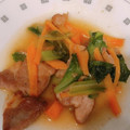 クックS5N2AF☆'s cooksnap of when they made 簡単！豚バラ小松菜の黒酢炒め.