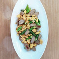 autumn2022's cooksnap of when they made アスパラとウインナーと卵の炒め物.