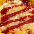 りくゆなママ's cooksnap of when they made 究極の時短♡マグカップで半熟オムライス.