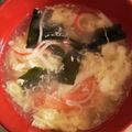 やすらー's cooksnap of when they made あっという間の中華スープ♫.