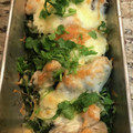 saki1010's cooksnap of when they made 牡蠣とほうれん草のマヨネーズ焼き.
