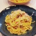 ゆいmaru3's cooksnap of when they made クリームパスタ♡きこり風.