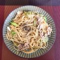 つぶらなシジミ's cooksnap of when they made 葱と豚バラの生姜醤油パスタ.