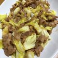 ☆hiroppy☆'s cooksnap of when they made 豚肉とキャベツのバター醤油炒め.