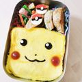 干芋くん's cooksnap of when they made 簡単キャラ弁☆どあっぷピカチュウ弁当♪.