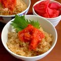 ＊＊もっさん＊＊'s cooksnap of when they made 明太バター醤油ご飯.