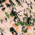 mmmksss's cooksnap of when they made 海老とほうれん草のクリームパスタ.