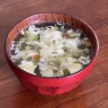 Nilmini's cooksnap of when they made もずく卵スープ.