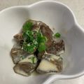 sweetpizzicato's cooksnap of when they made Cafe MUJI　とり肝からしマヨ和え.