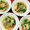 ふたごゆき's cooksnap of when they made 鶏もも肉と小松菜人参もやしのあんかけ.