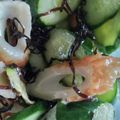 キロリン's cooksnap of when they made 胡瓜×竹輪×塩昆布の簡単和え.