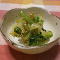 DELFT★BLUE's cooksnap of when they made 青梗菜の中華風和え物.